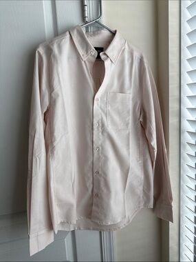 Duer Men’s Pale Pink Button-Down Shirt